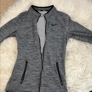 Nike Women's Heather Gray Bomber Jacket